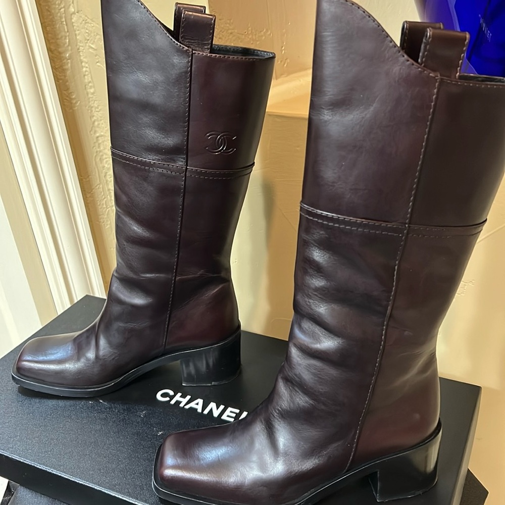 CHANEL high Boots